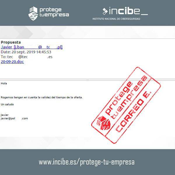 Correo fraudulento